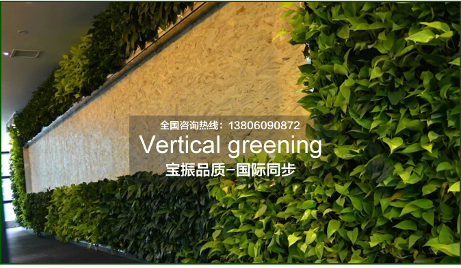 室内立体绿化花盆植物墙设计离不开的两大原理